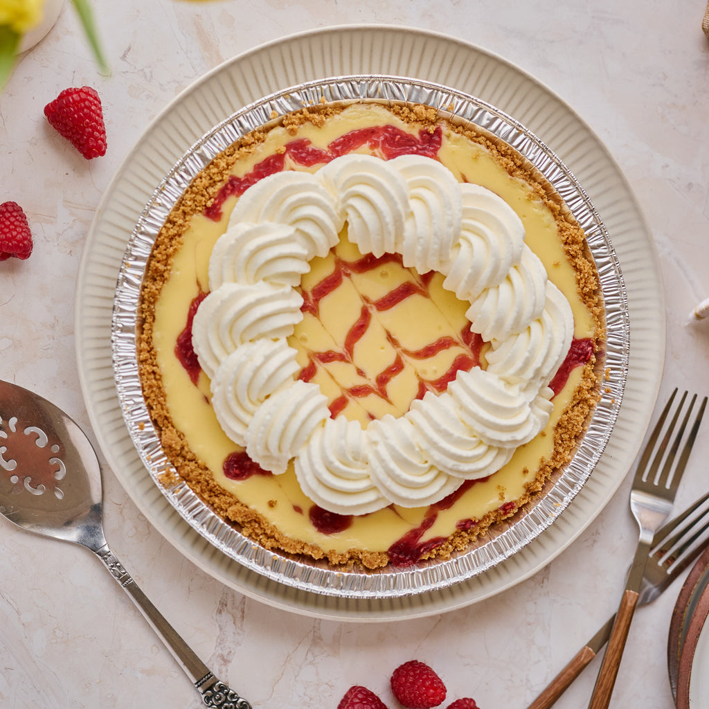 Lemon Raspberry Pie