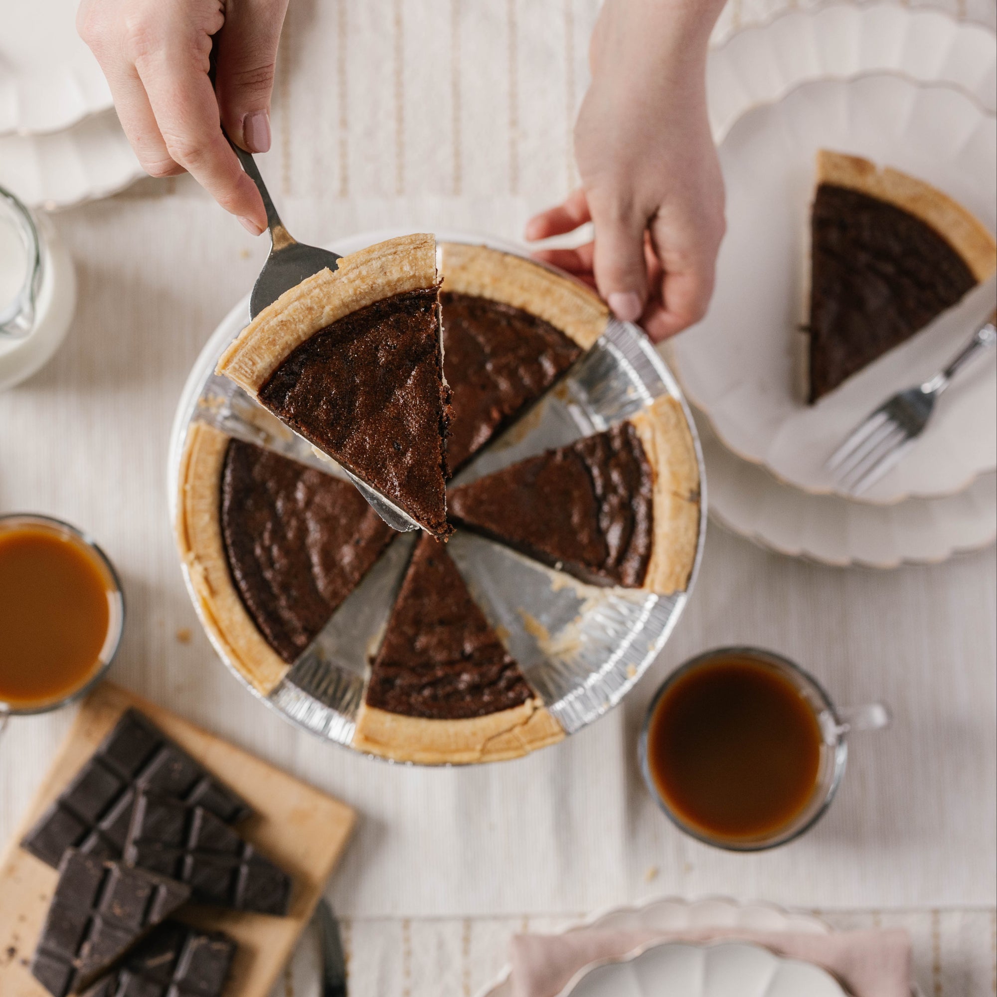 Chocolate Chess Pie