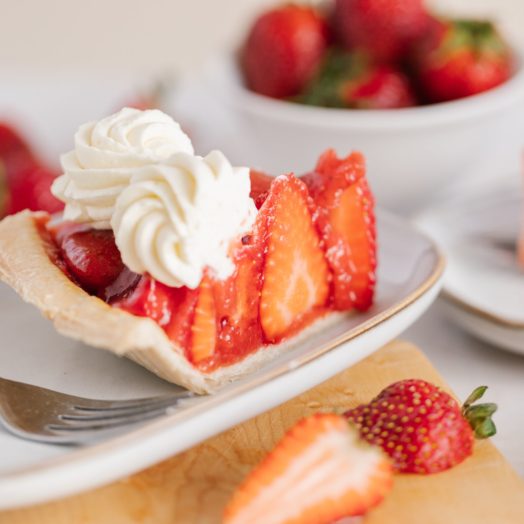 Strawberry Glaze Pie