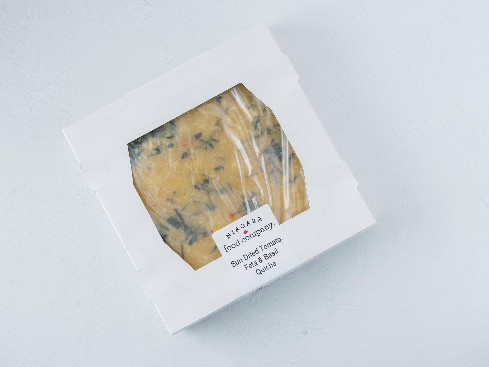 Sundried Tomato, Feta & Basil Quiche