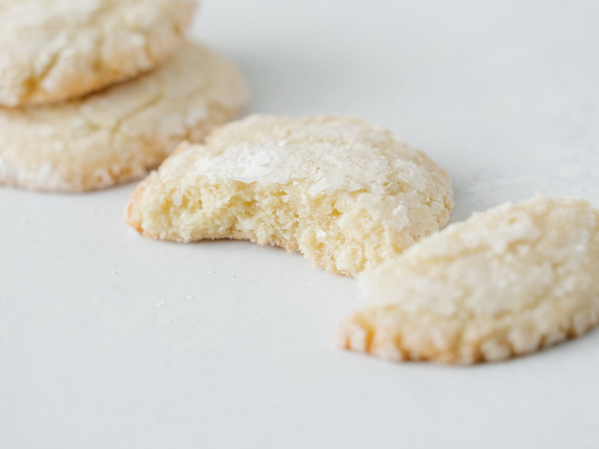 Lemon Crinkle Cookies