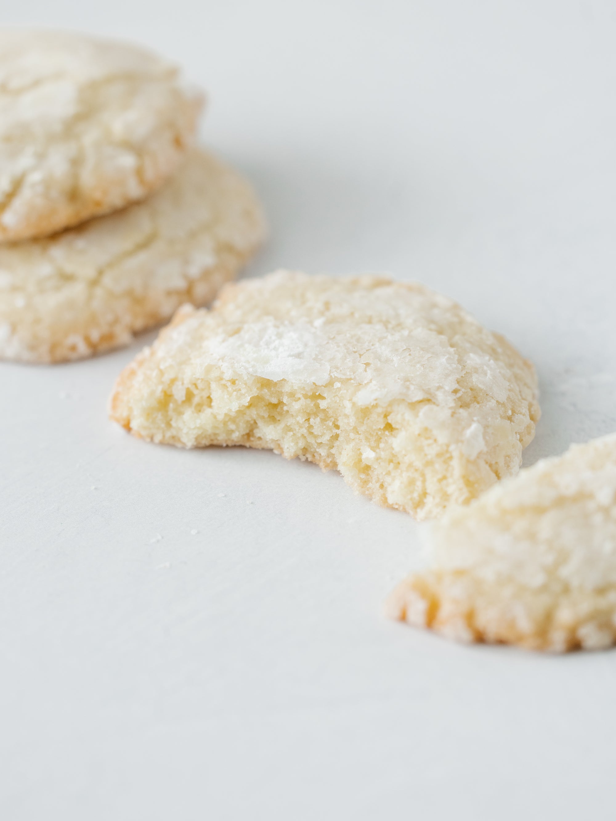 Lemon Crinkle Cookies