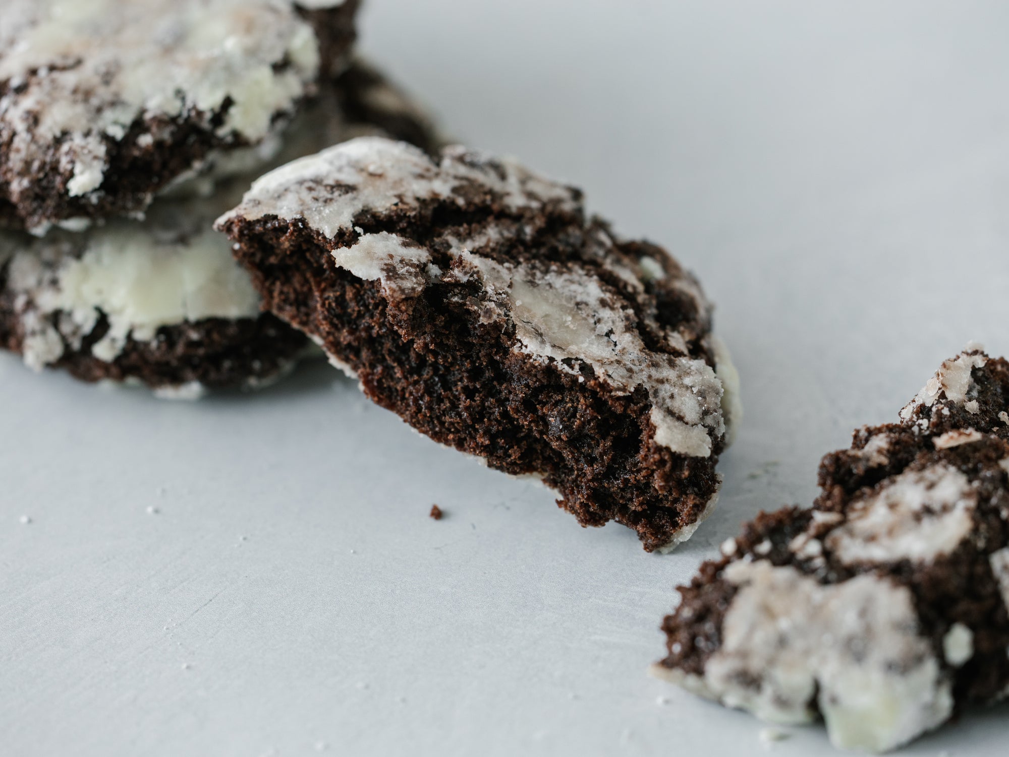 Chocolate Crinkle Cookies