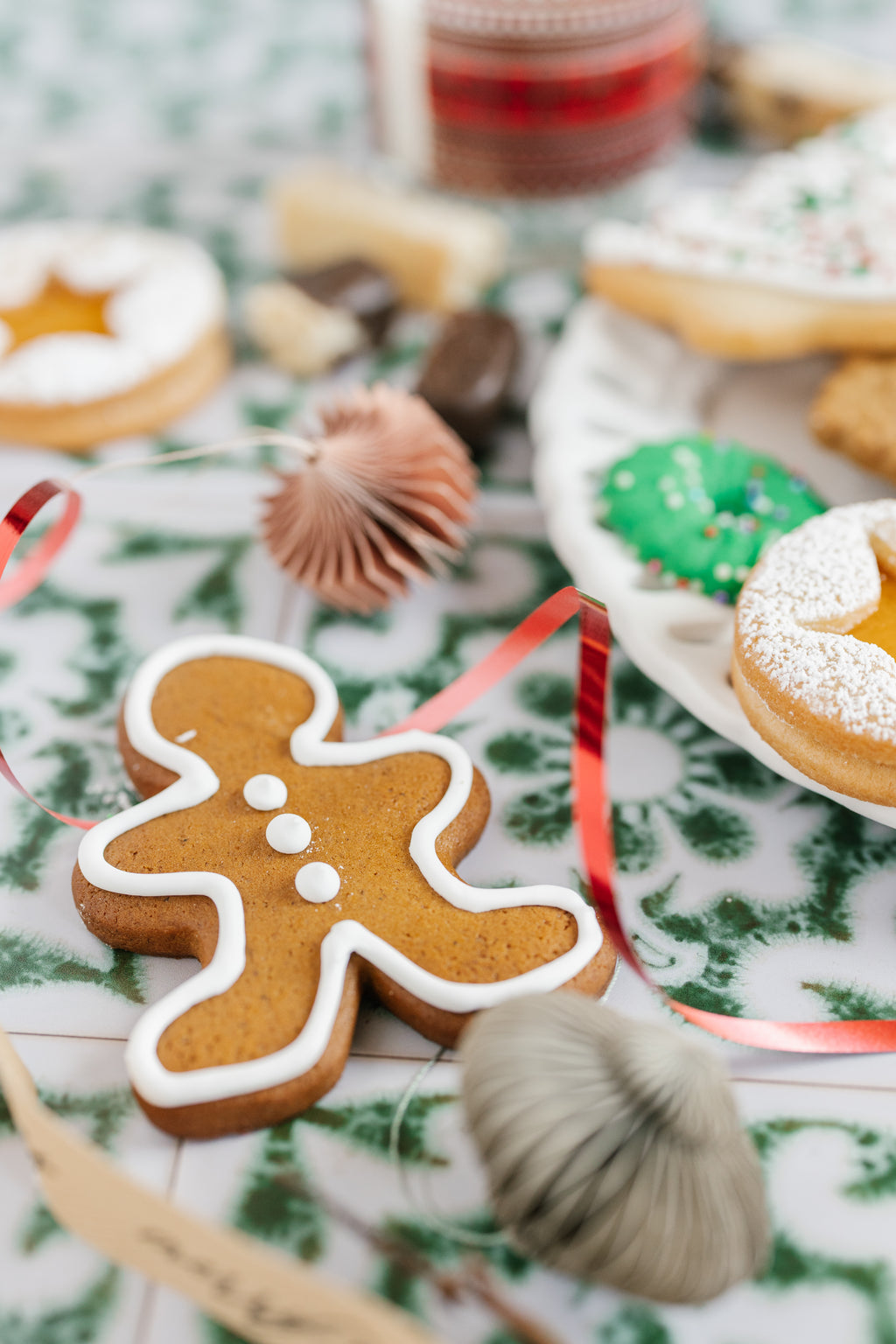Small Christmas Cookie Box
