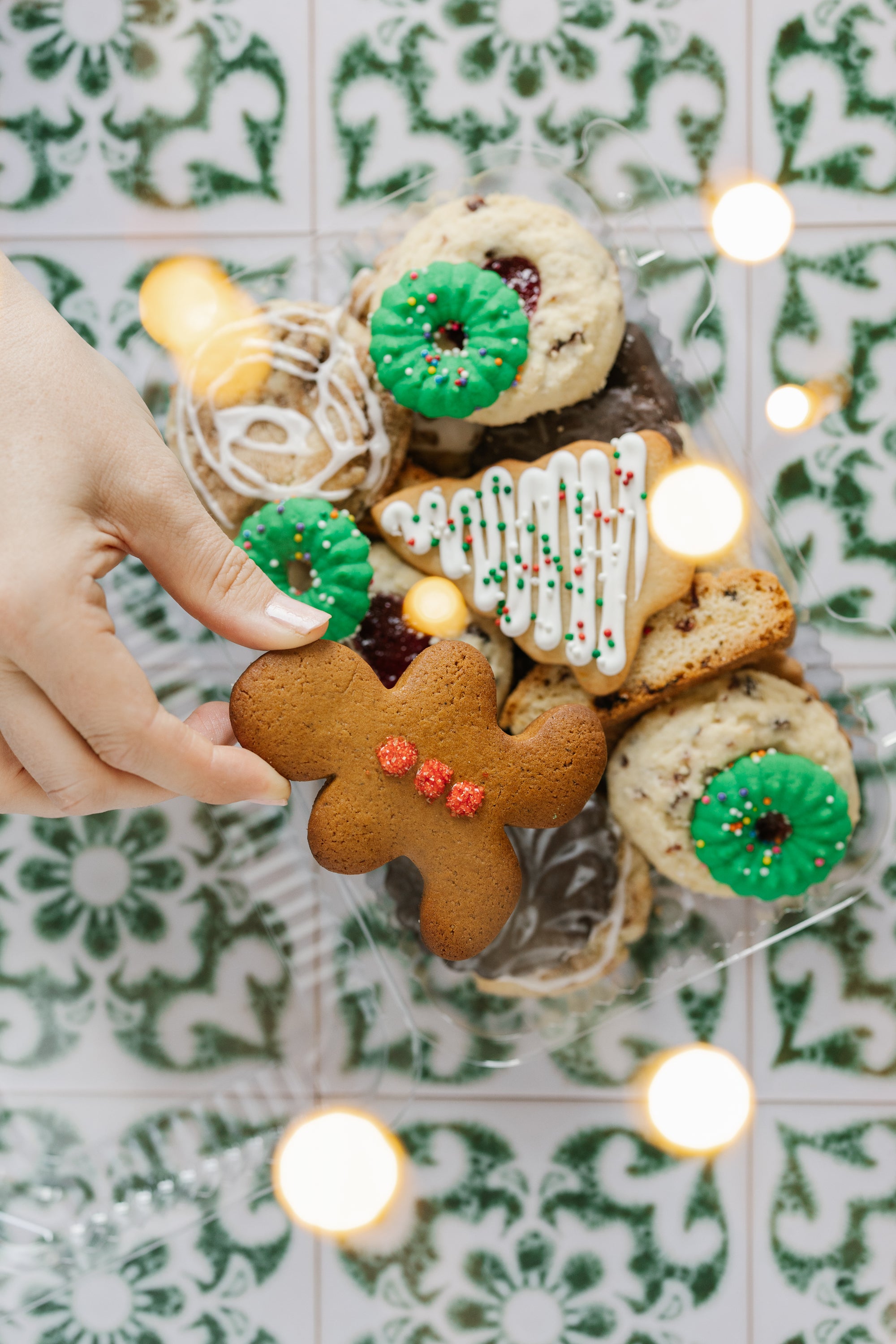 Small Christmas Cookie Box