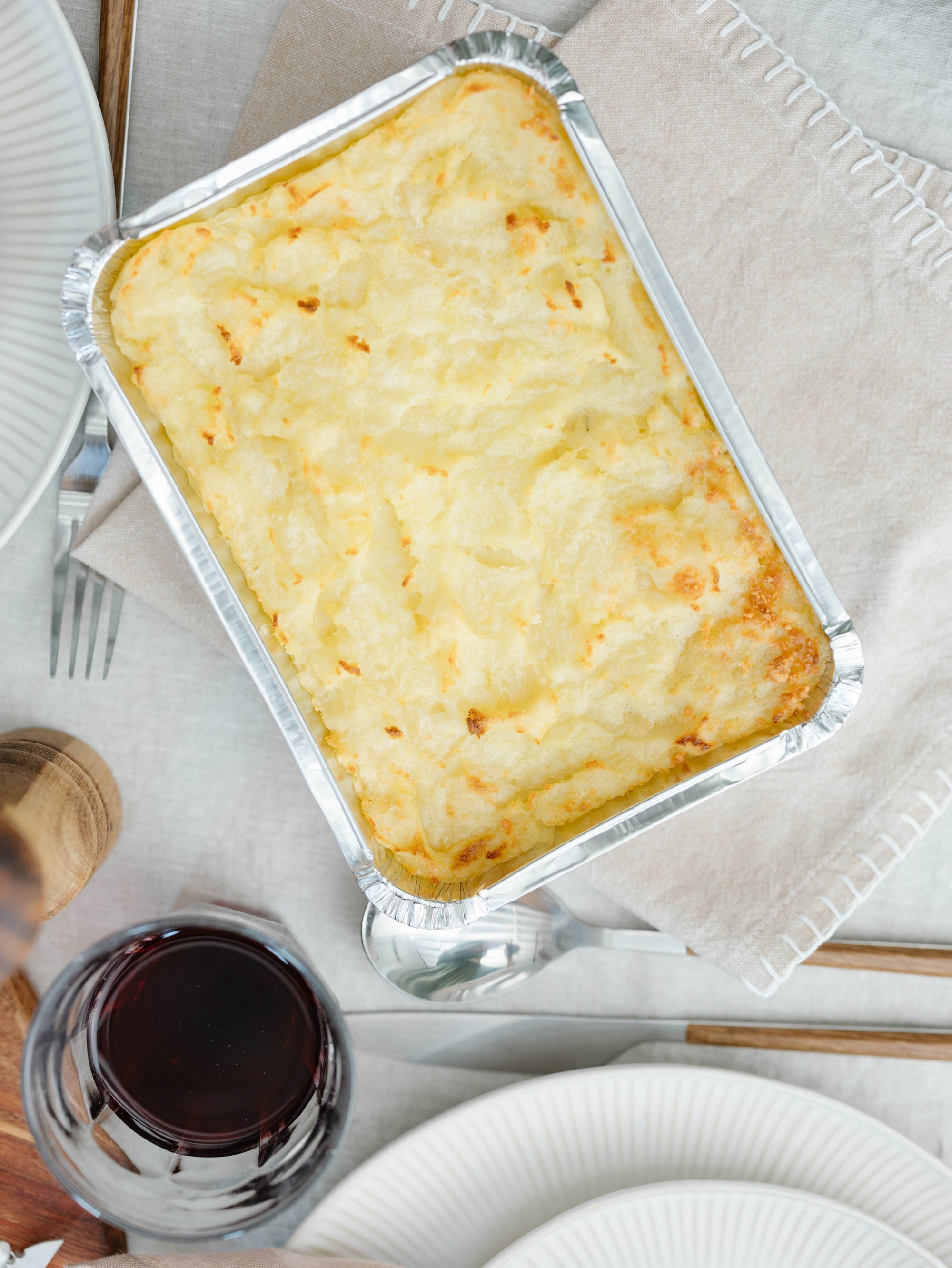 Garlic and Parmesan Mashed Potatoes