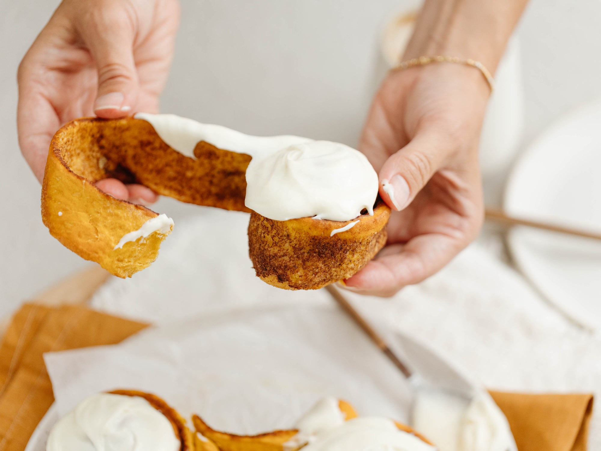 Pumpkin Spice Cinnamon Buns