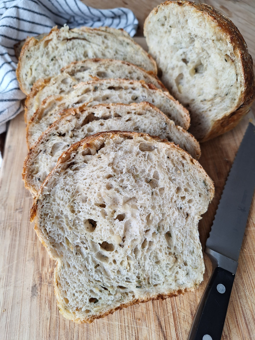 Country Crust Sourdough - Herby Garlic