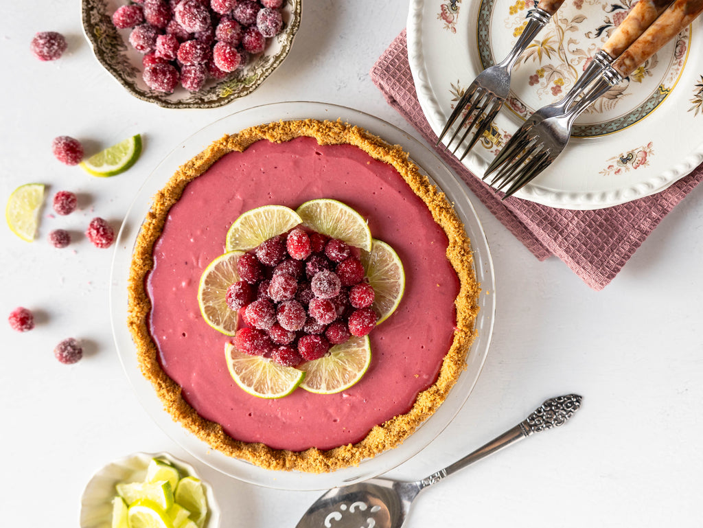 Cranberry Lime Pie