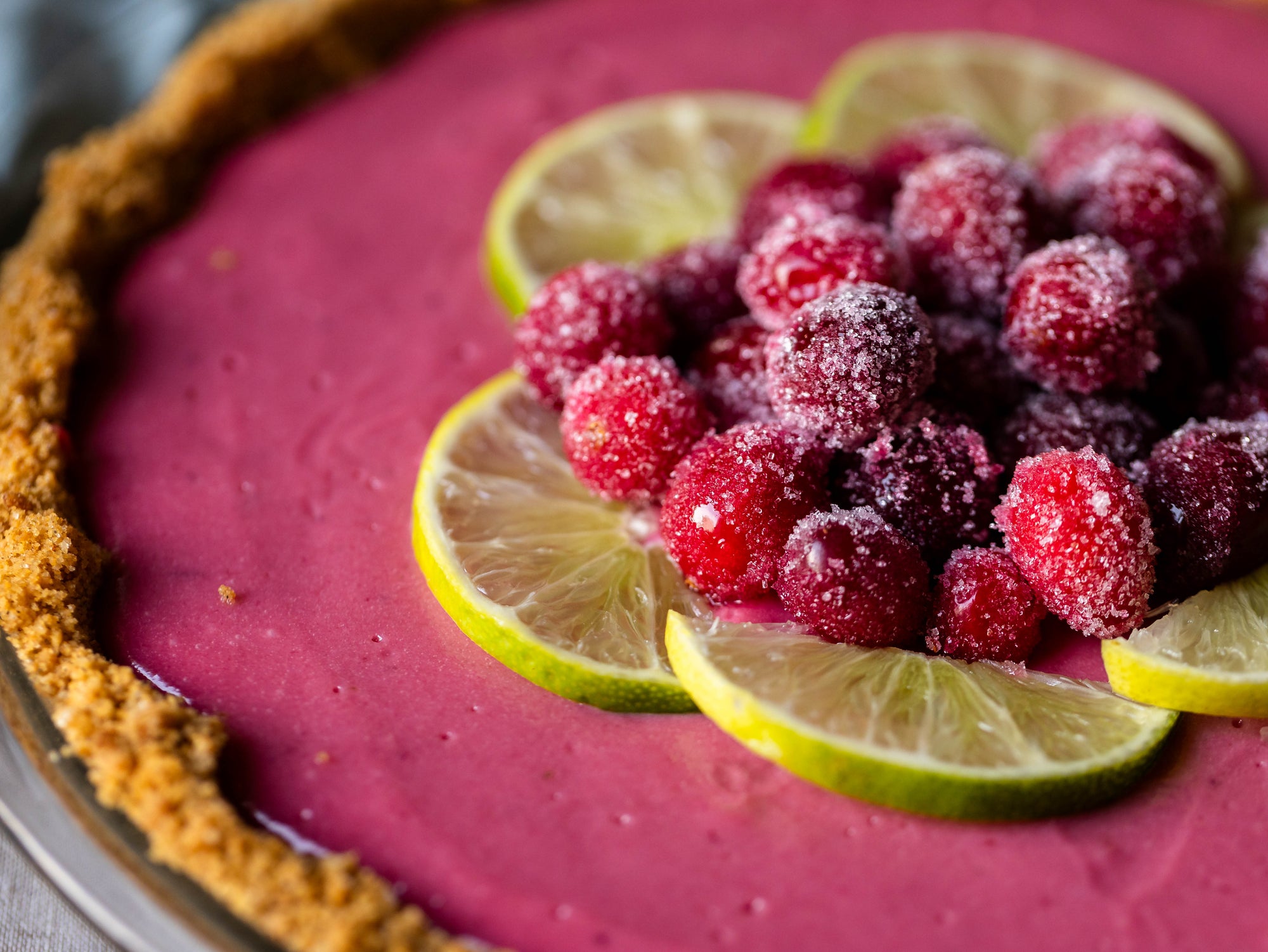 Cranberry Lime Pie