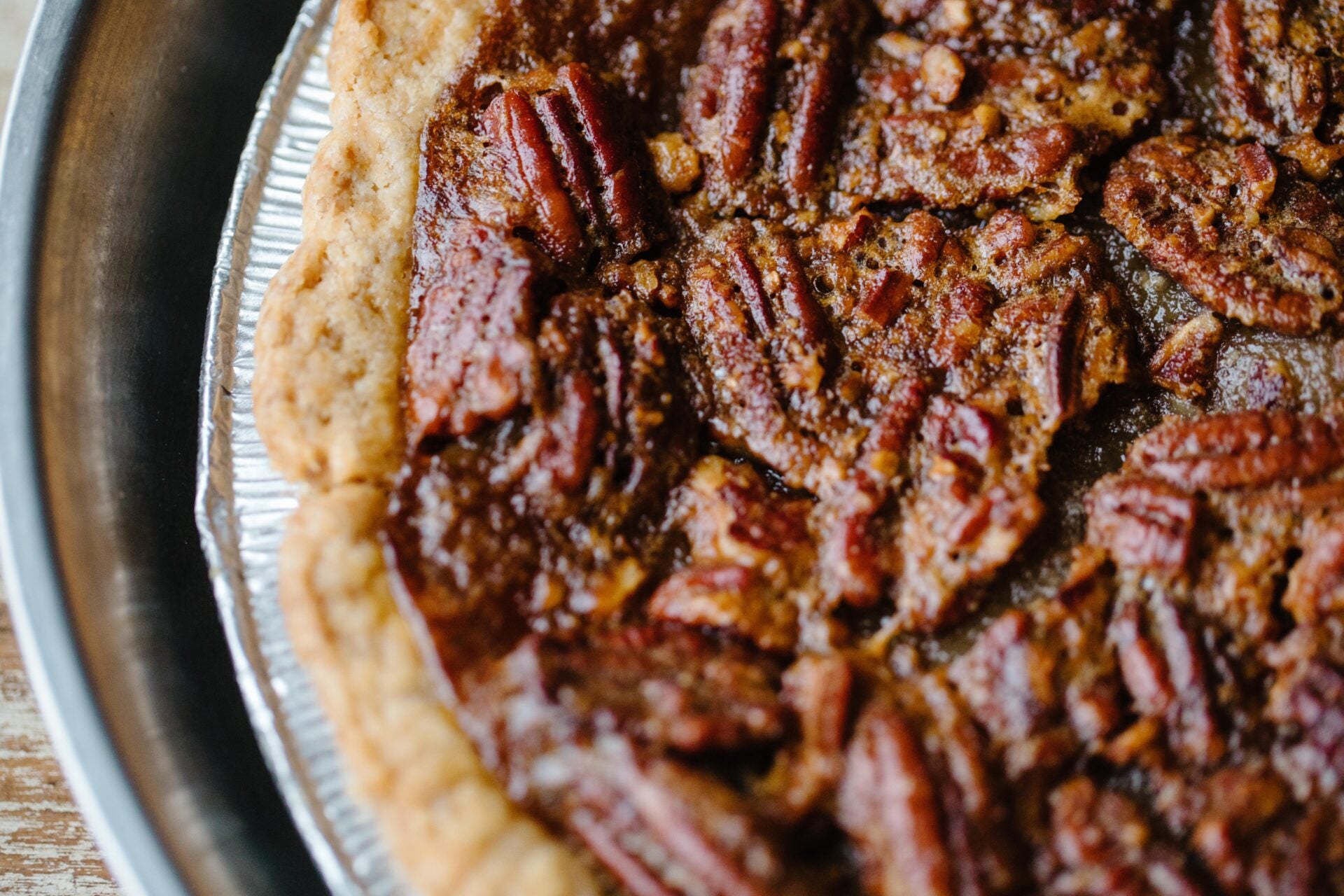 Dark Chocolate Pecan Pie