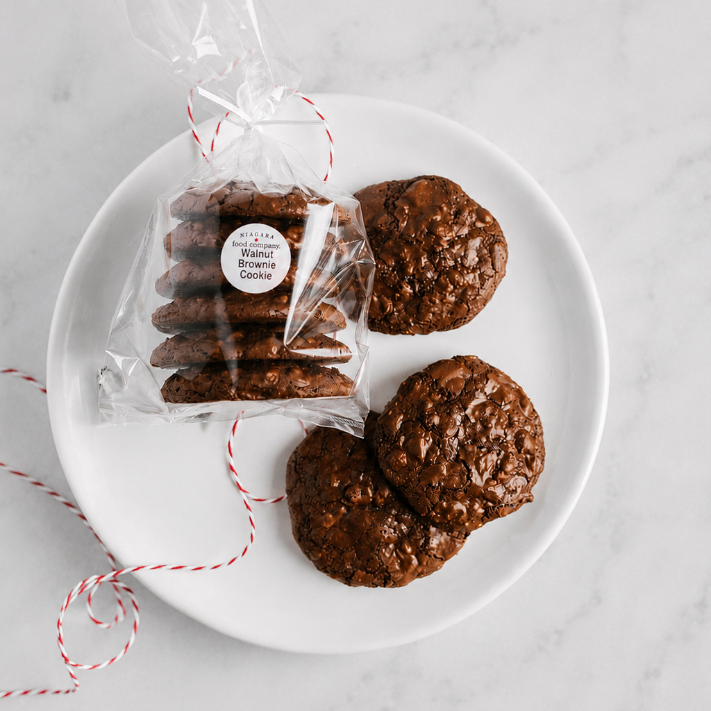 Walnut Chocolate Brownie Cookies