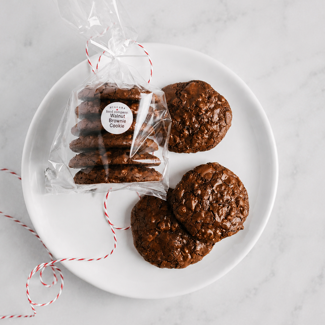 Walnut Chocolate Brownie Cookies