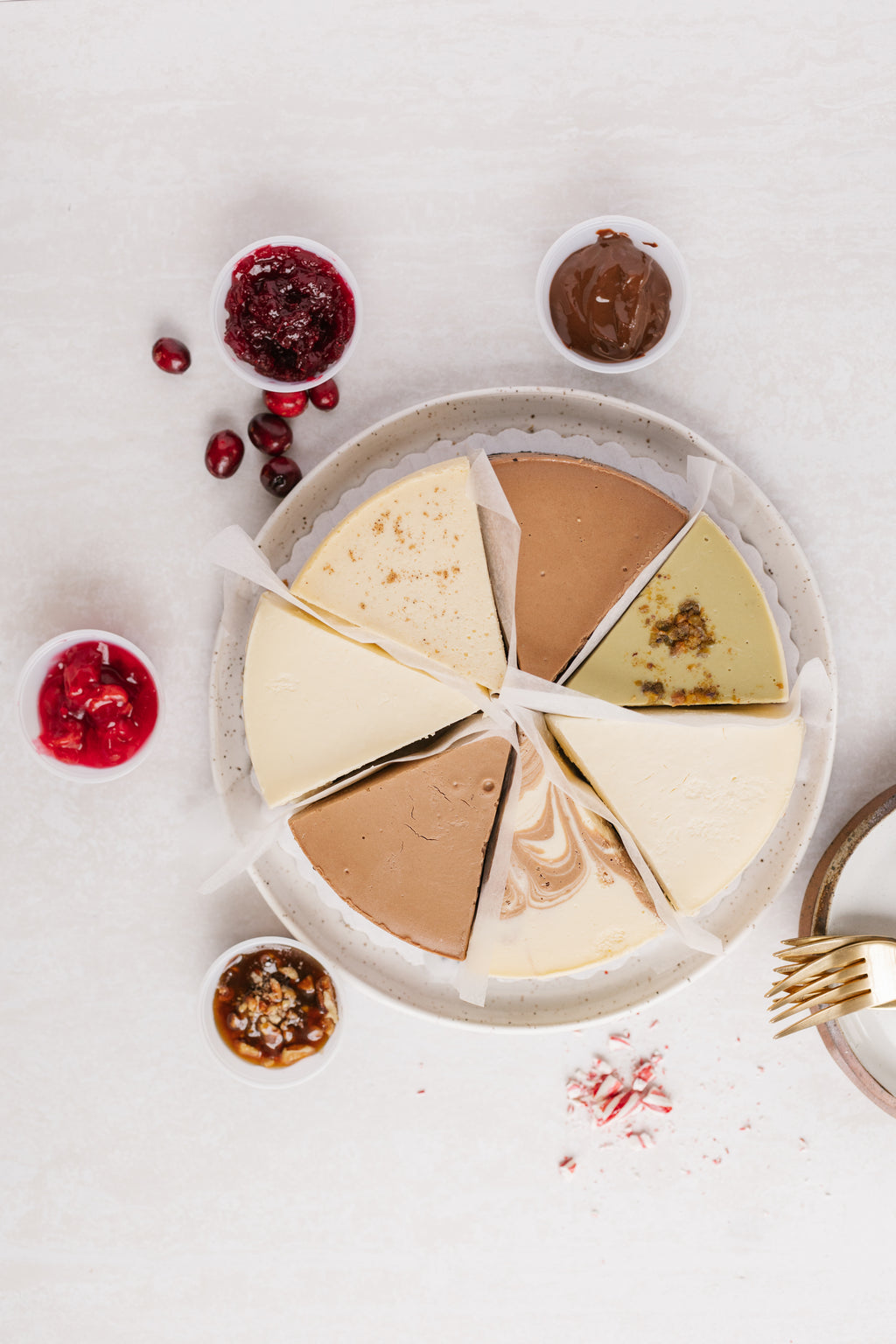 Holiday Cheesecake Sampler