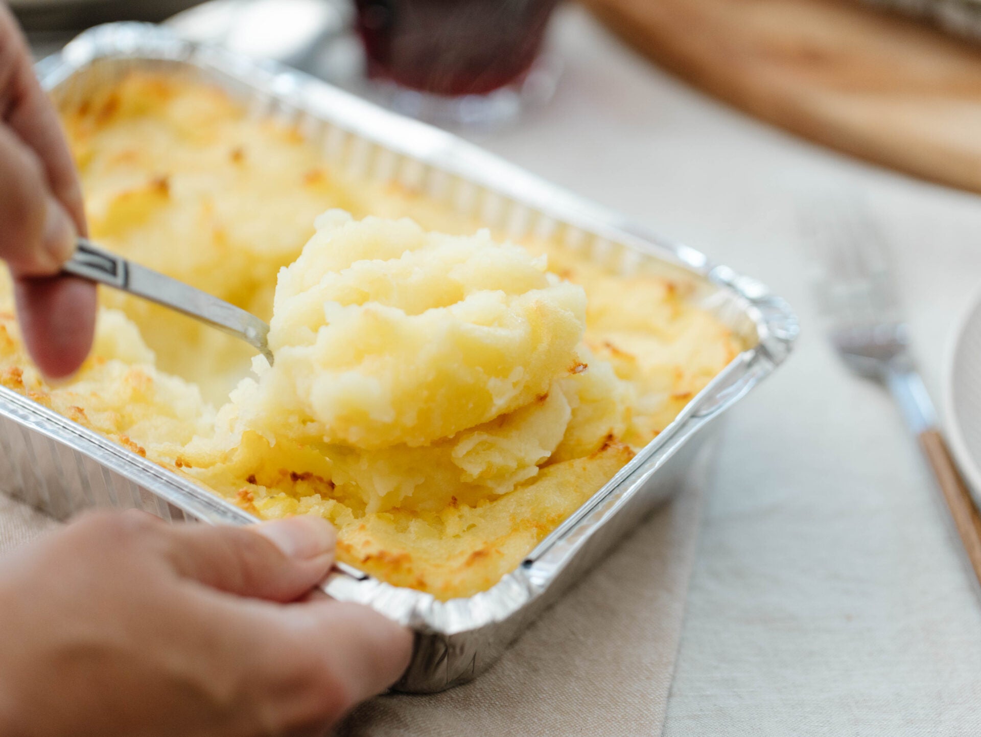 Garlic and Parmesan Mashed Potatoes