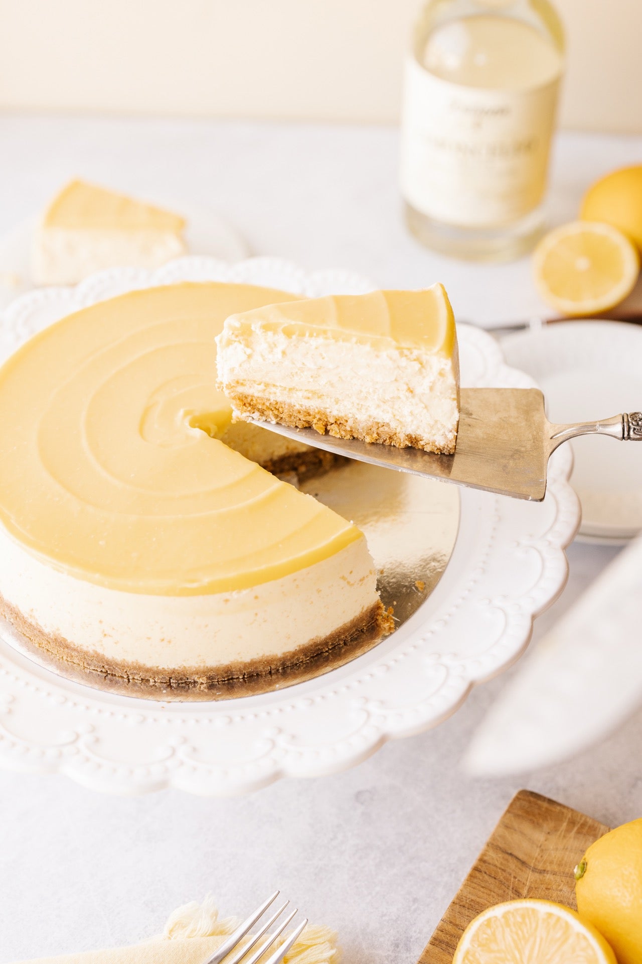 Limoncello Cheesecake