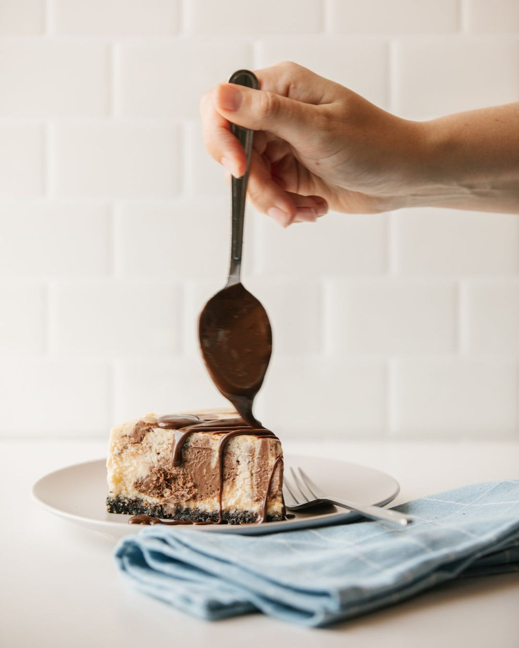 Chocolate Peppermint Cheesecake