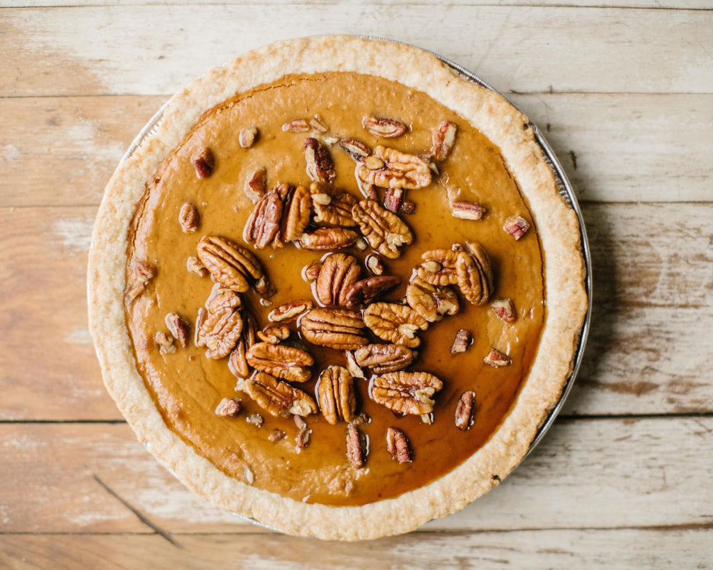 Pumpkin Maple Pecan Pie