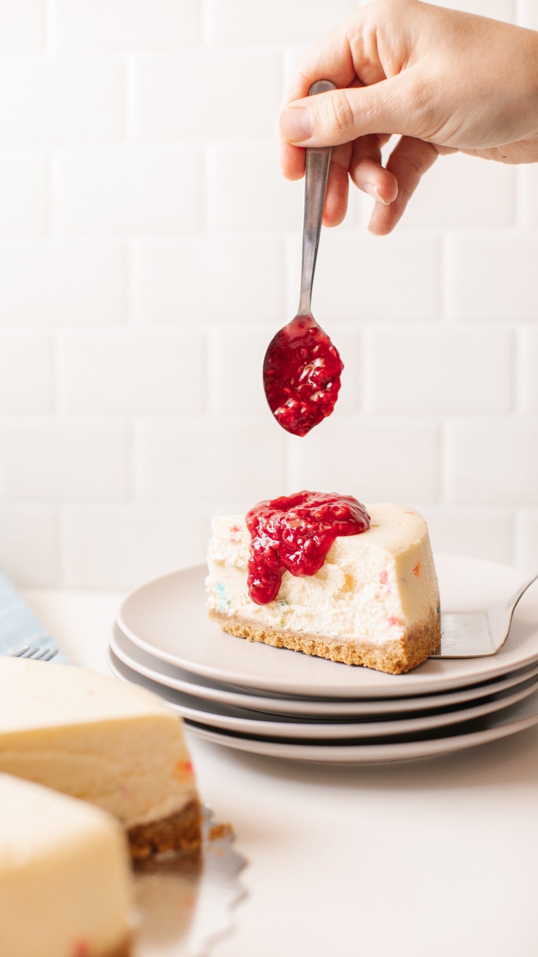 Birthday Cake Cheesecake