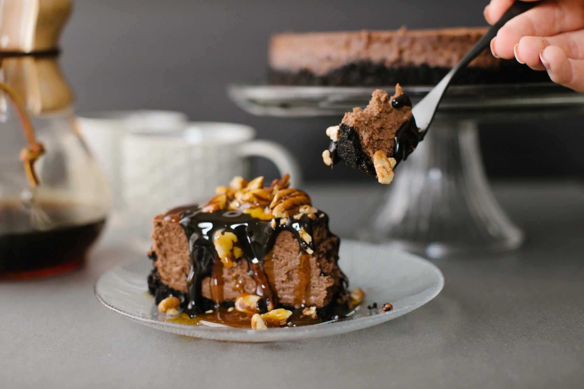 Chocolate Truffle Cheesecake