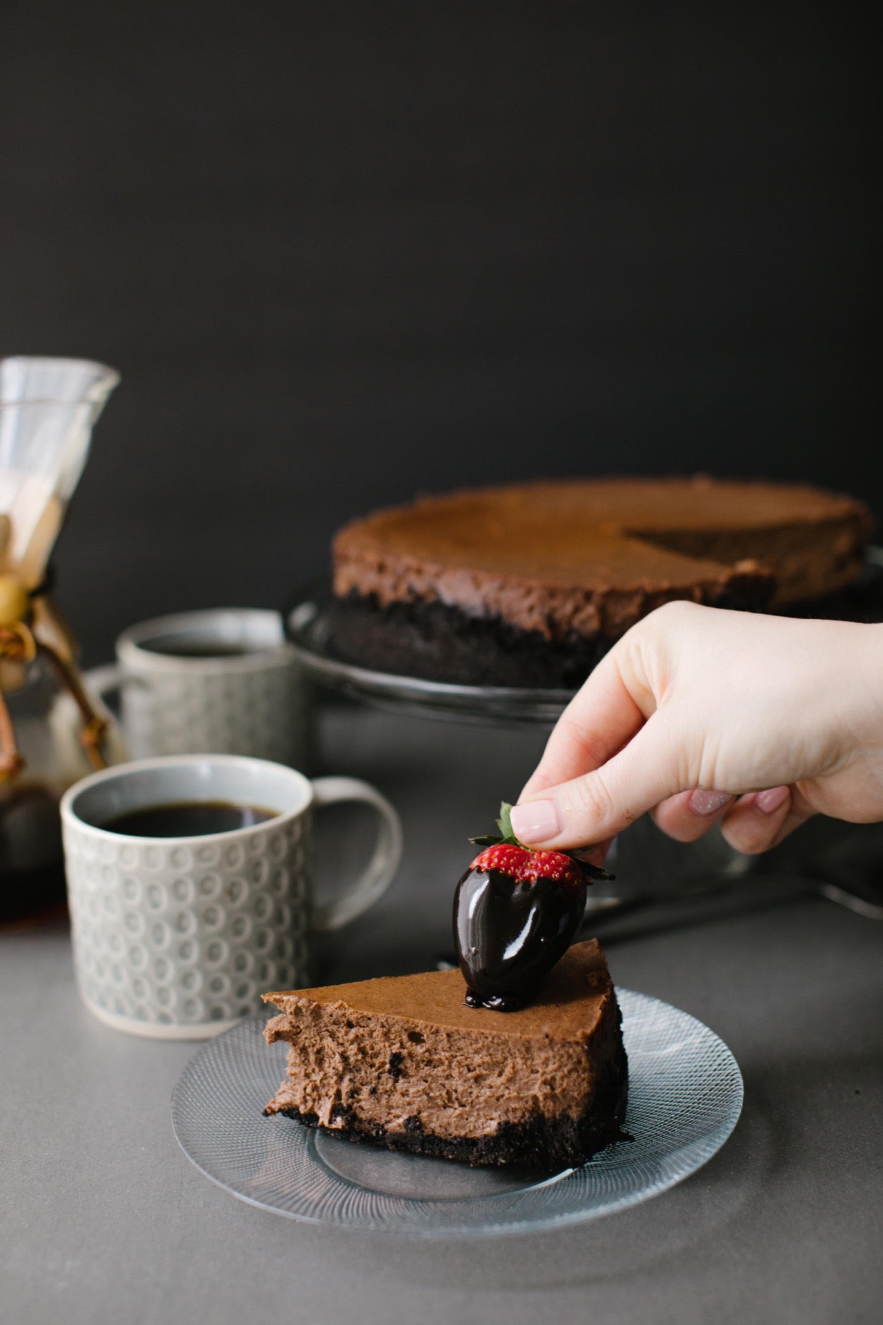 Chocolate Truffle Cheesecake