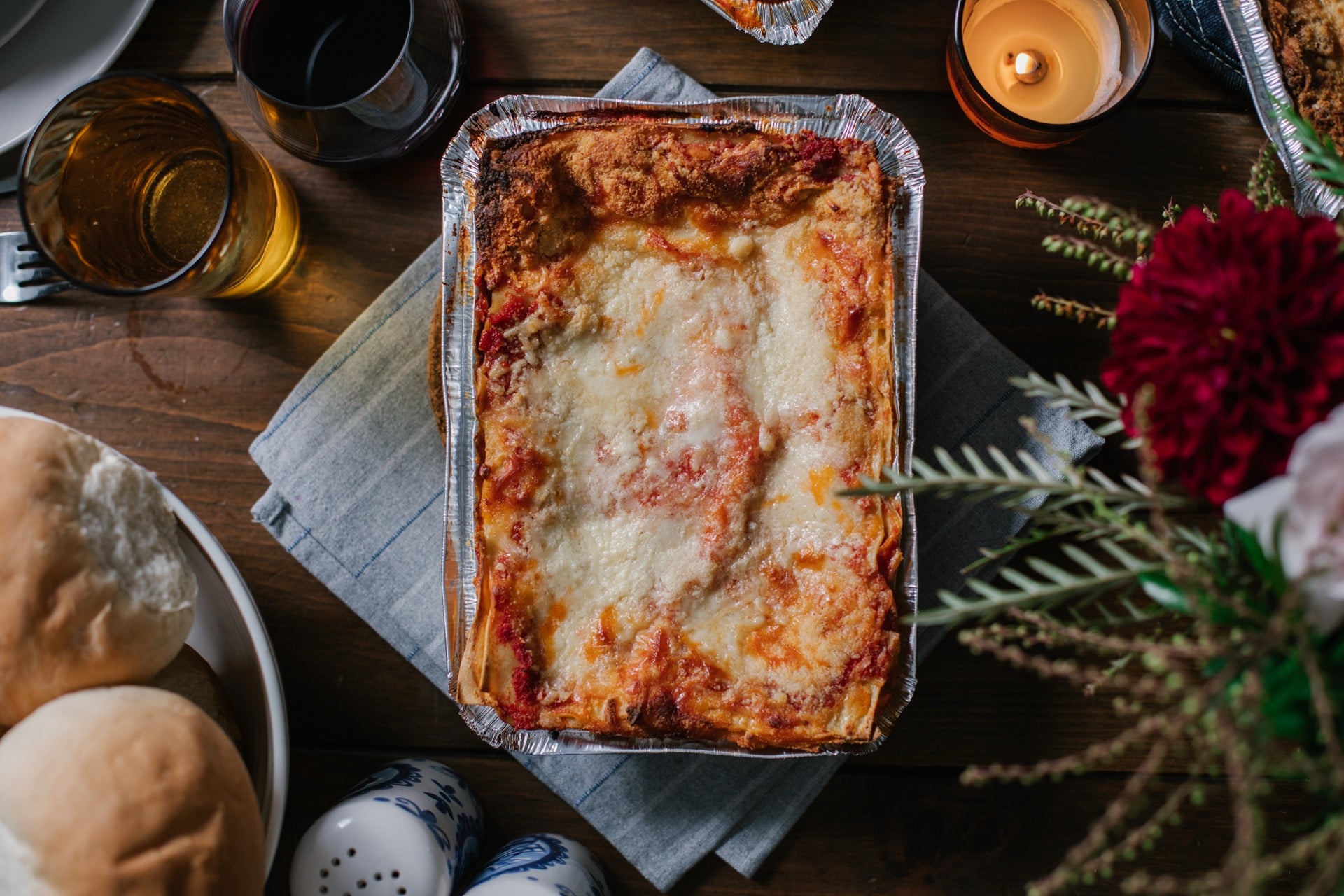 Four Cheese Lasagna