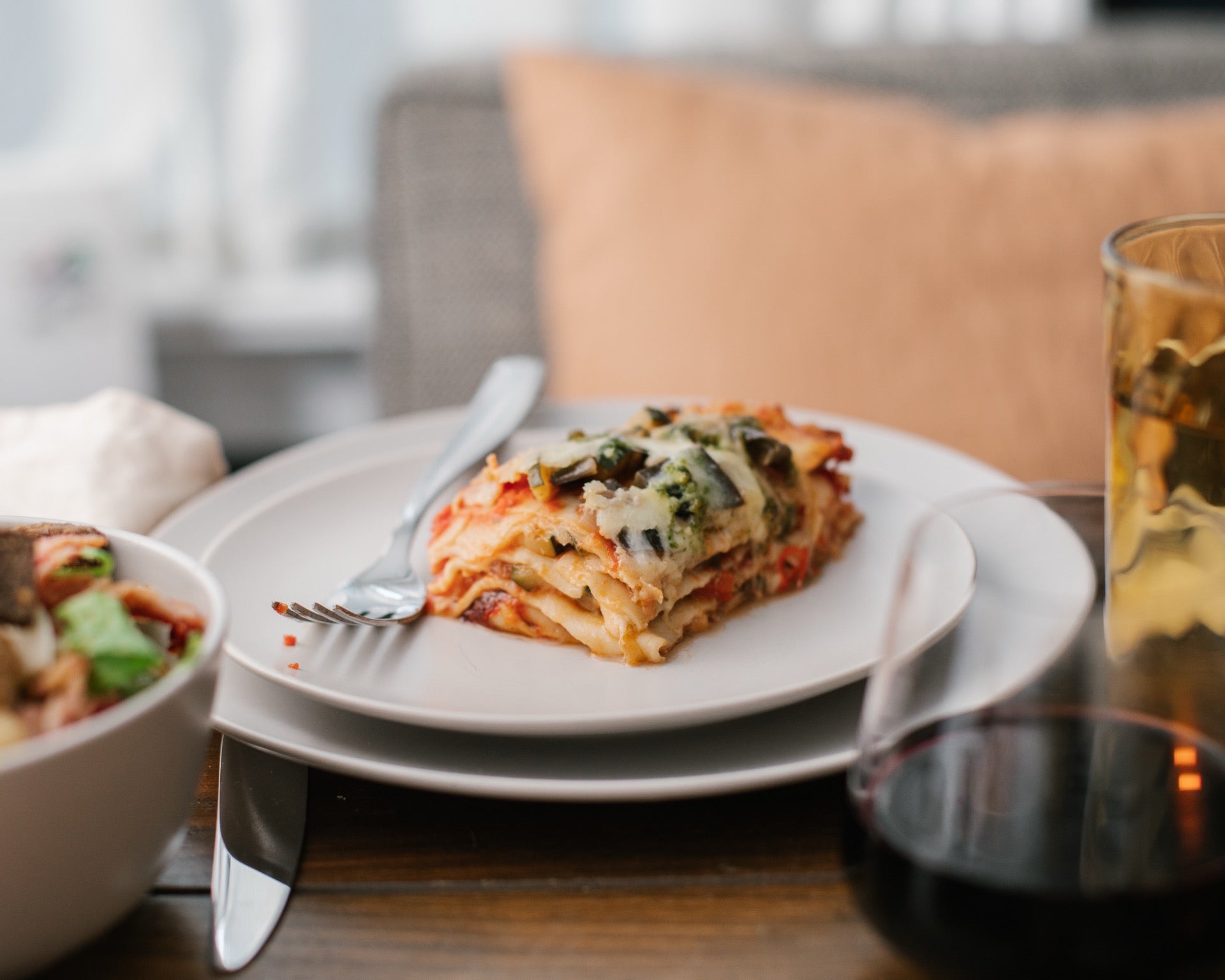 Grilled Vegetable & Pesto Lasagna