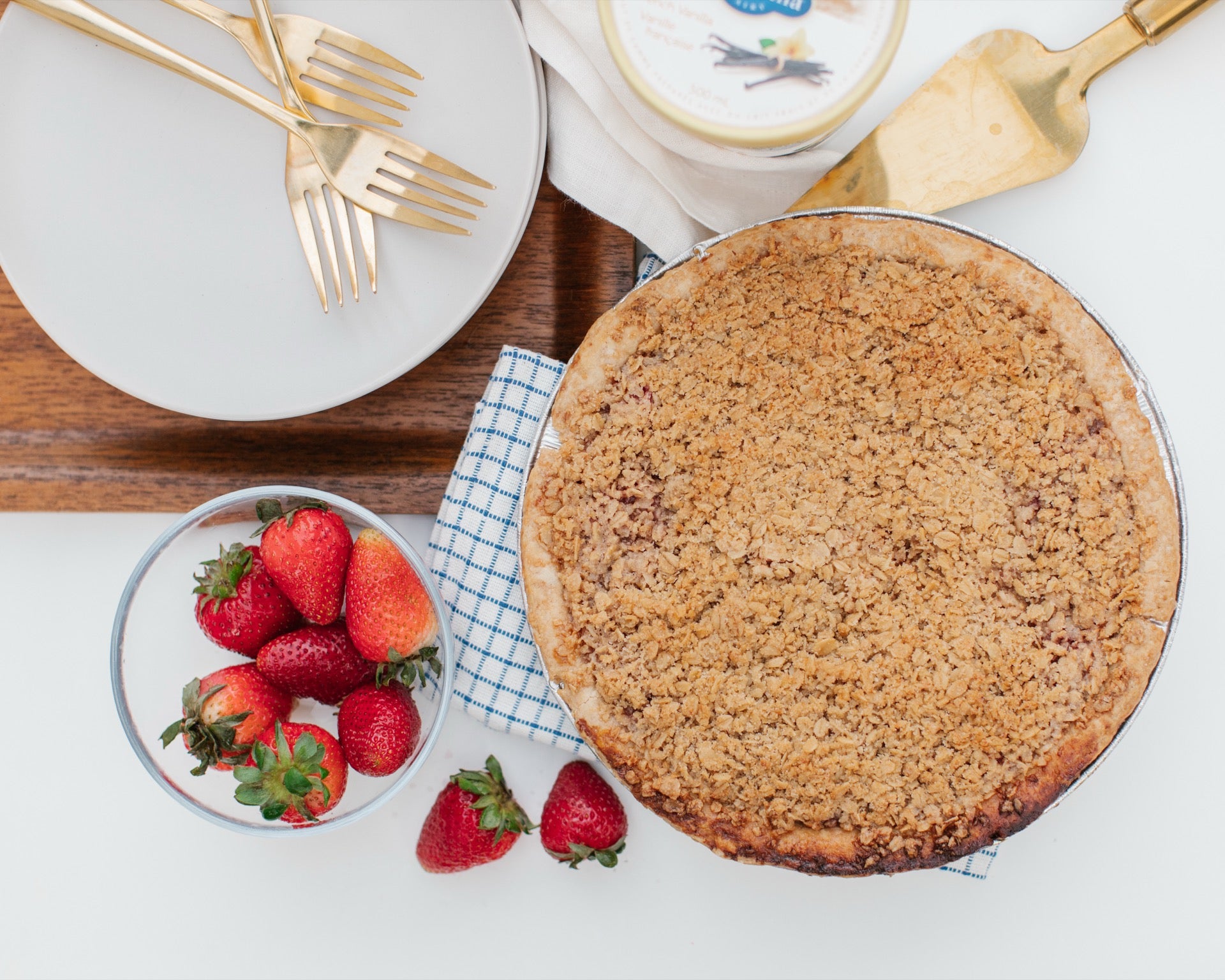 Strawberry Rhubarb Pie